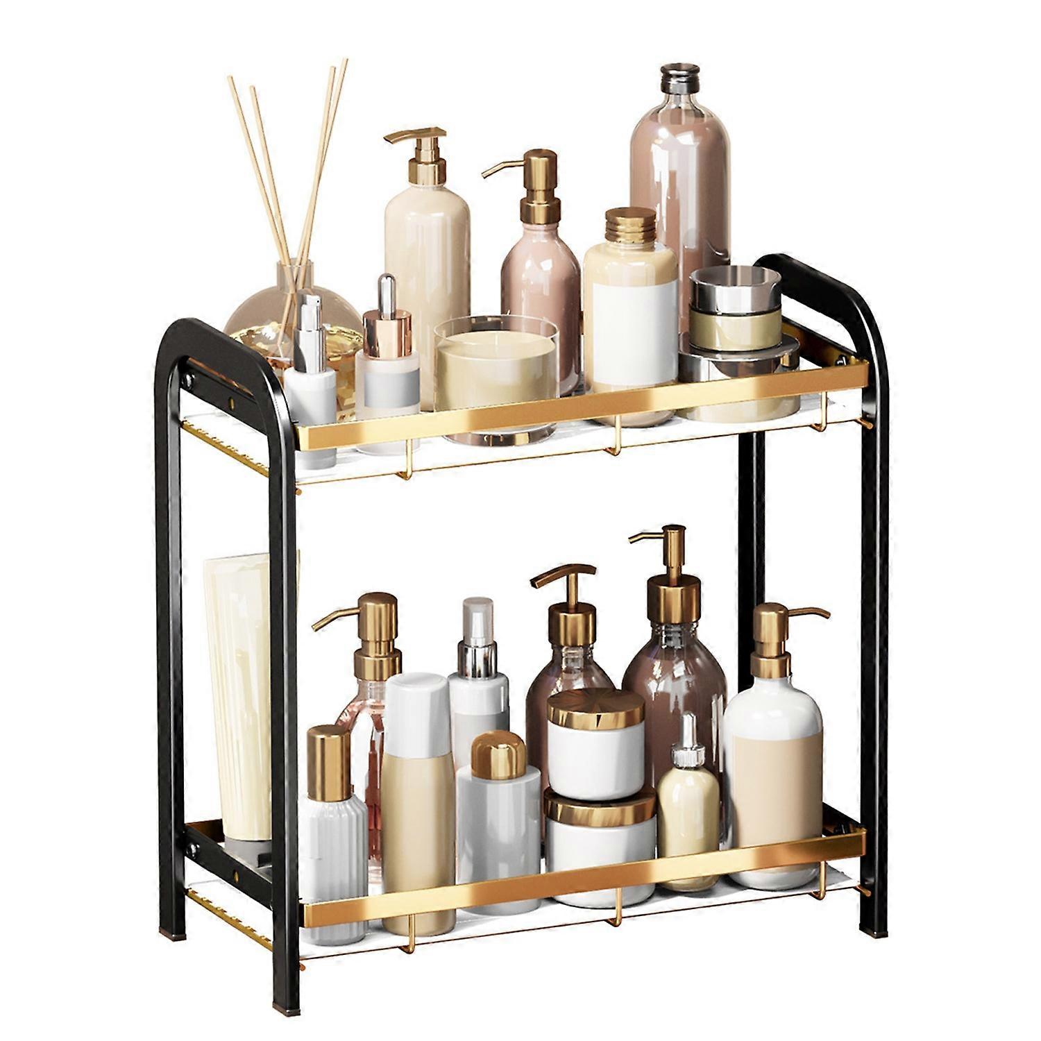 Storage Rack Sturdy Construction Rustproof Corrosion Resistant Easy Installation Versatile Bathroom