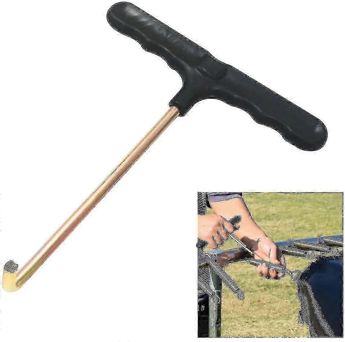 Trampoline Spring Pull Tool Adjustment T-hook Spring Pull Tool