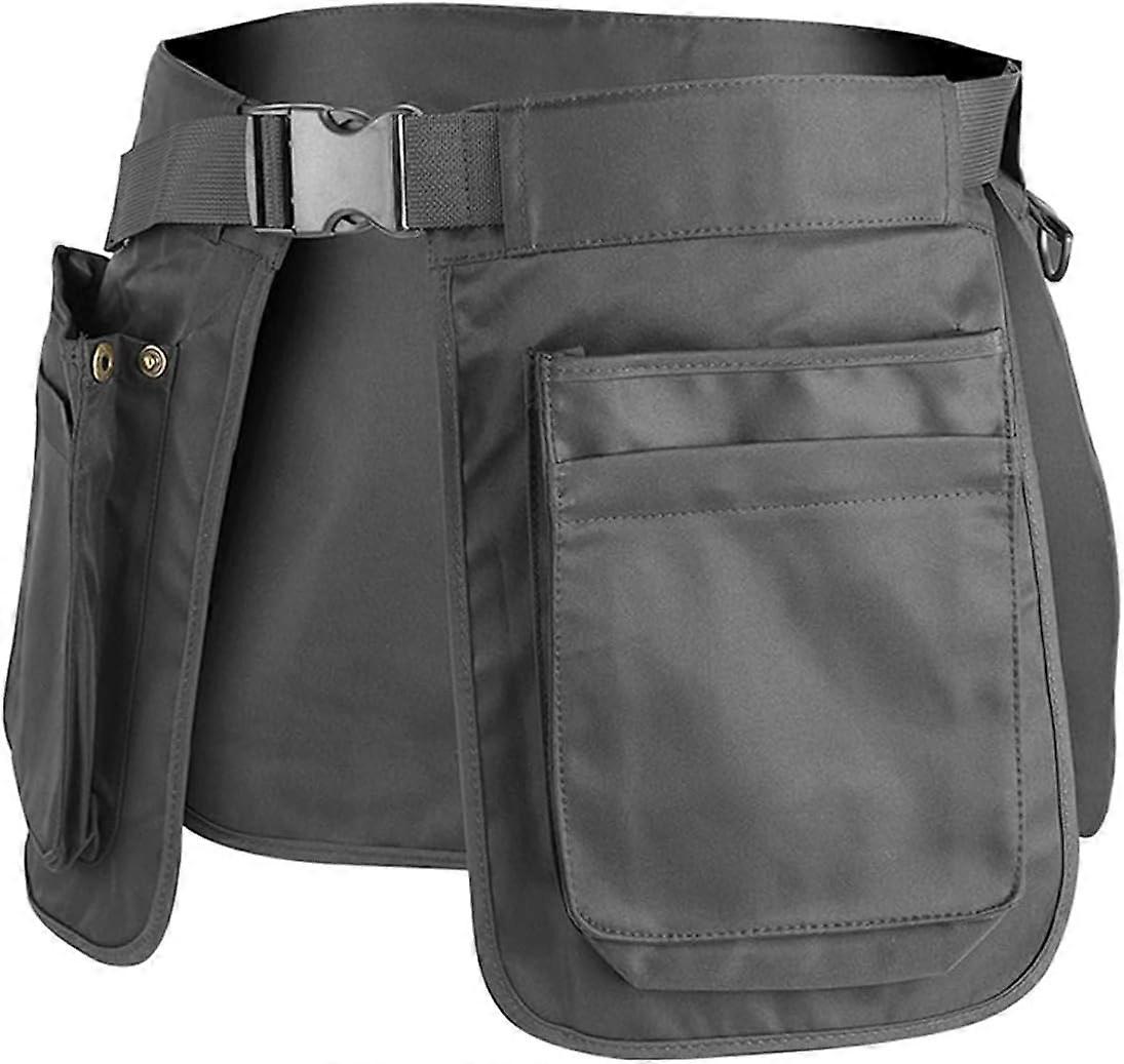 Water-Resistant Tool Apron, Adjustable Gardening Apron with Multiple Pockets, Durable Fabric for Garden Tools