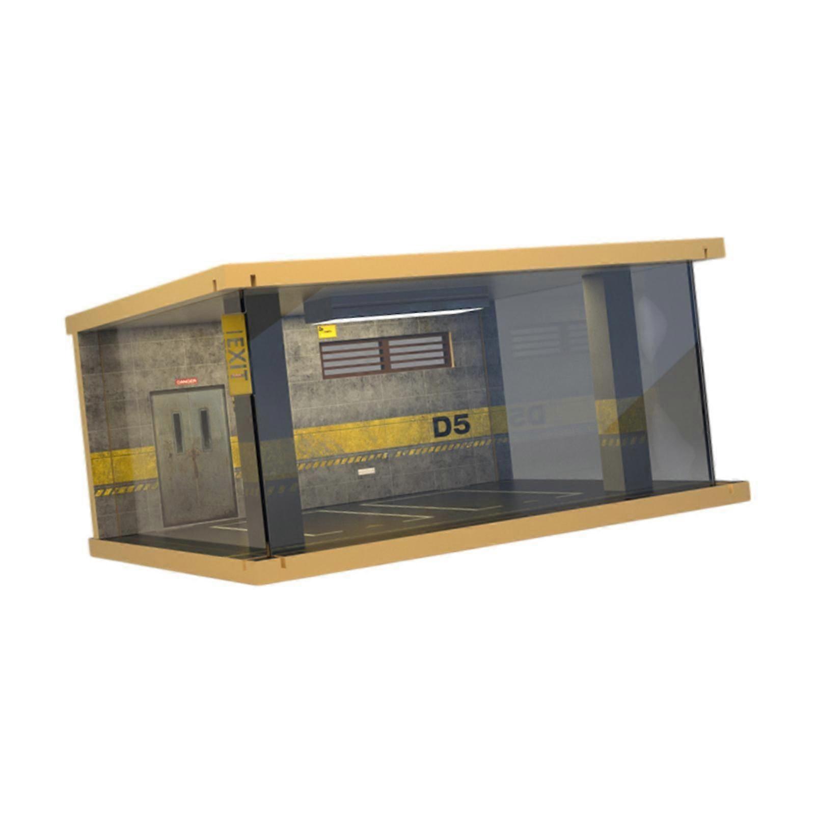 1/32 Vehicle Model Display Case Container Car Garage Display Case Style A
