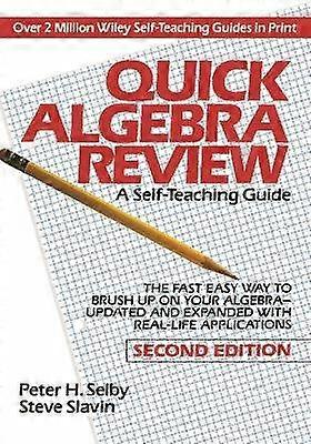 Quick Algebra Review