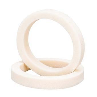 2PCS Bicycle Front Fork Oil Absorbing Sponge High Density Ring Oil Sealed Foam for Mountain Road Folding Bike 34mm/1.33in