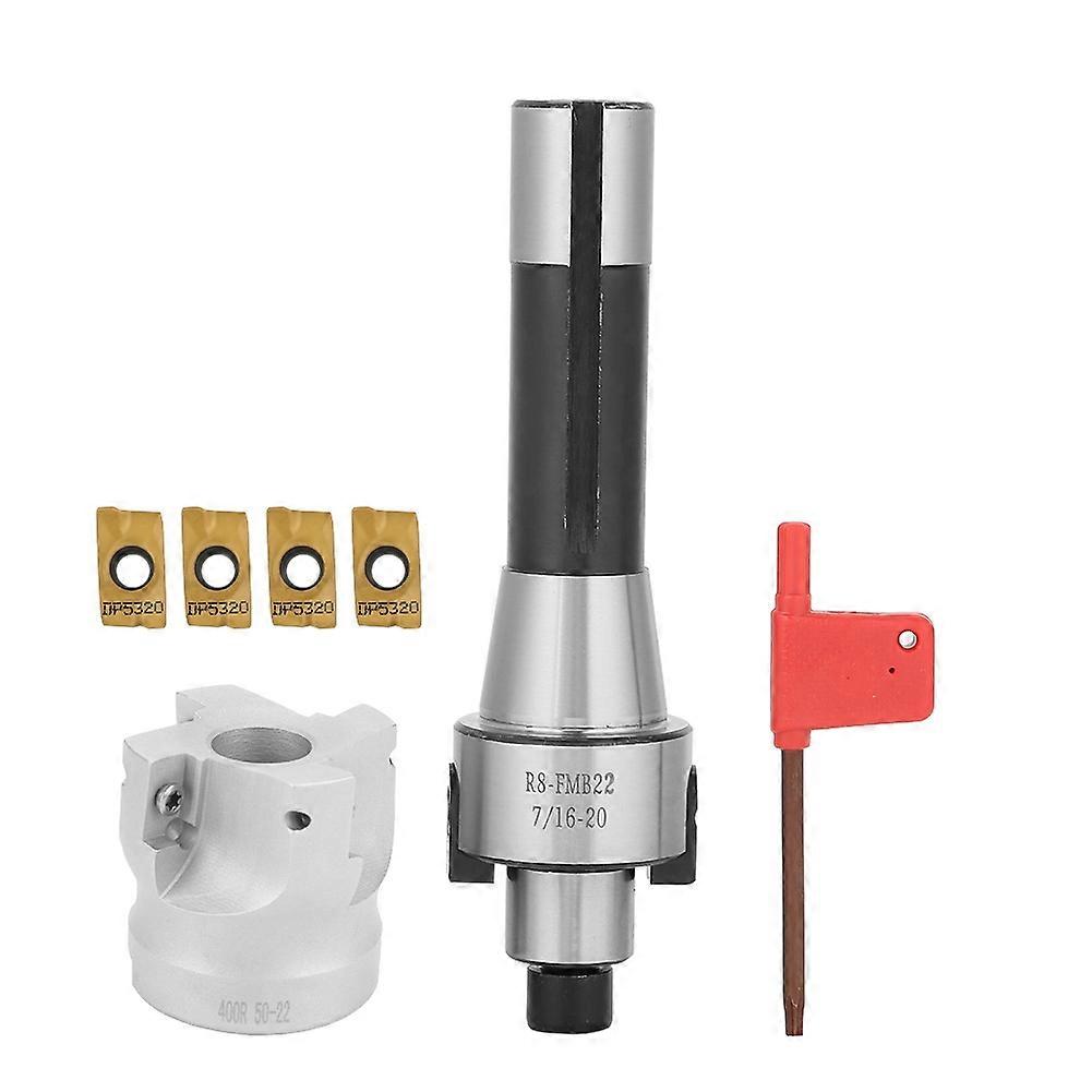 R8 FMB22 Shank Face Shell Mill Arbor 400R 50mm Face End Mill Cutter
