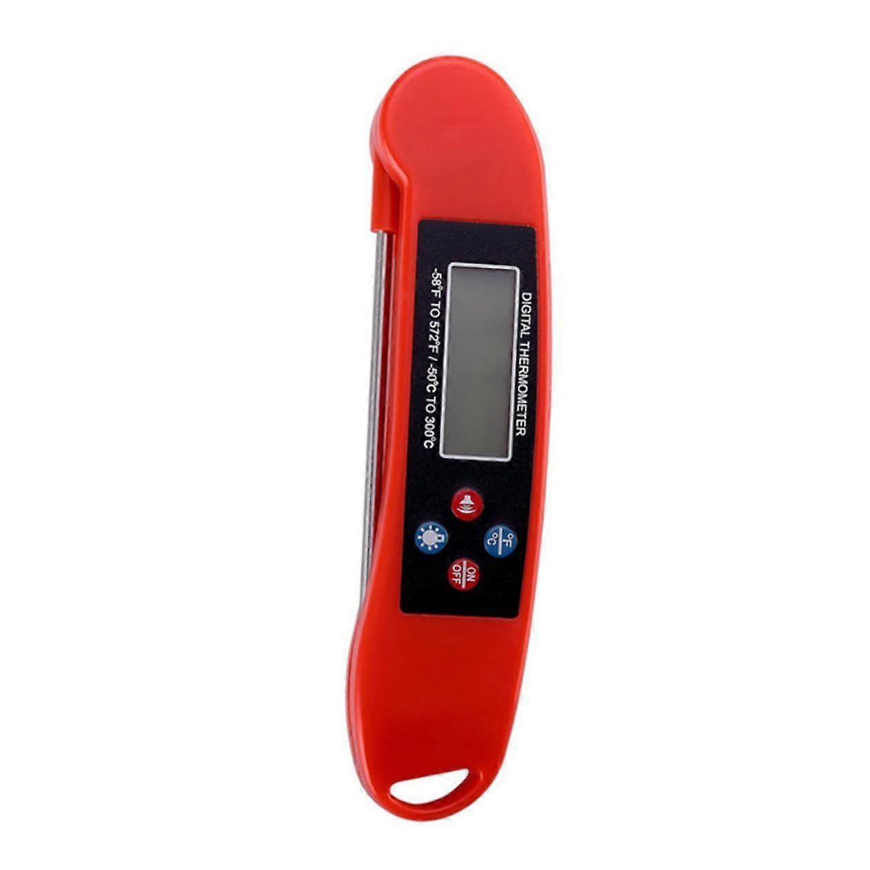 Stainless Steel Candy & Deep Fry Thermometer - 40-200°C With Hook & Pot Clip For Sugar Syrup-908010