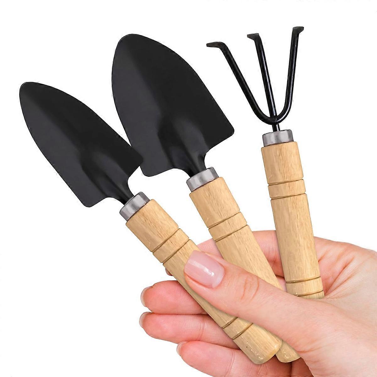 Ergonomic Garden Tools Set For Digging Transplanting