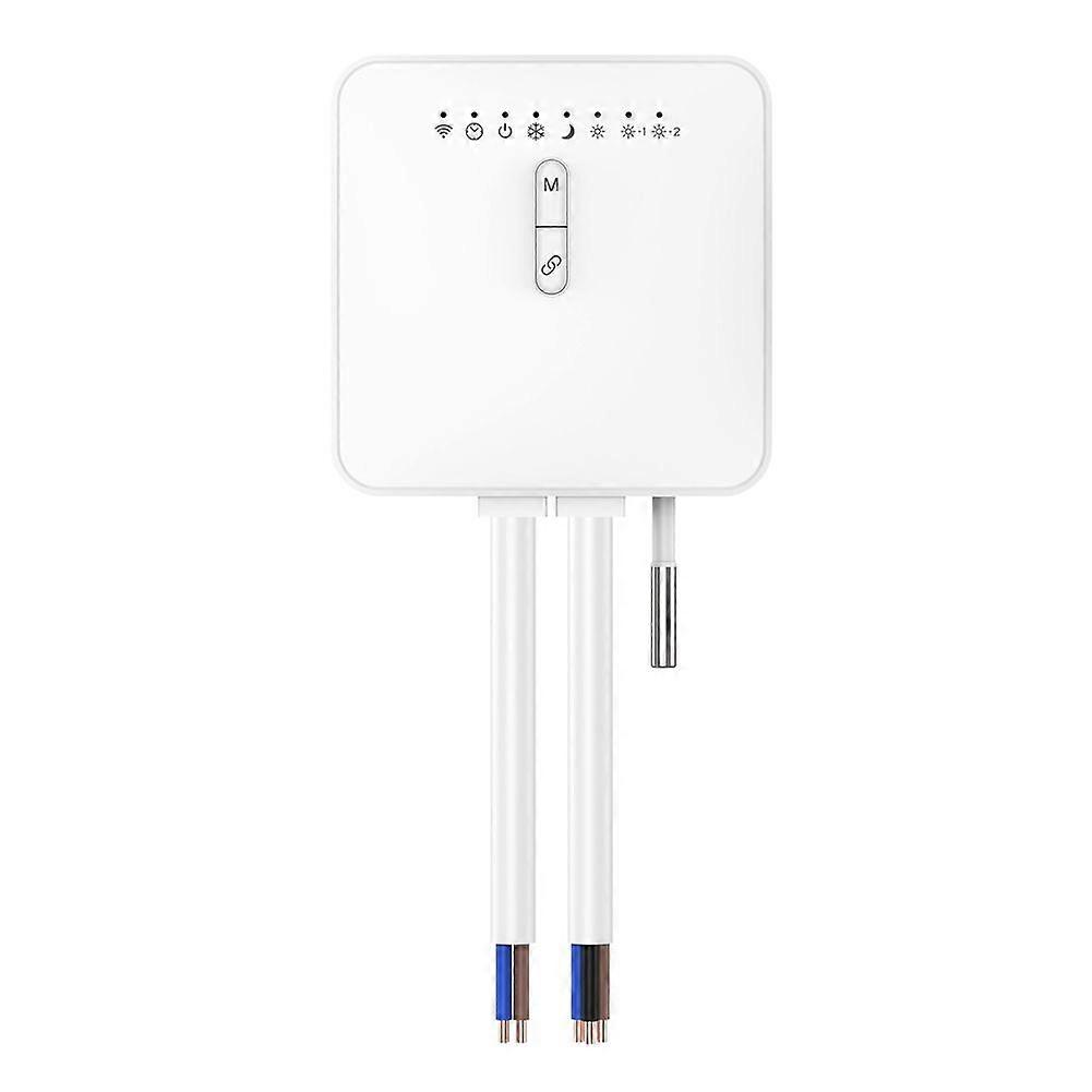 Tuya ZigBee Smart Thermostat for Pilot Wire Heating Radiator Support Electricity Monitoring Remote Control