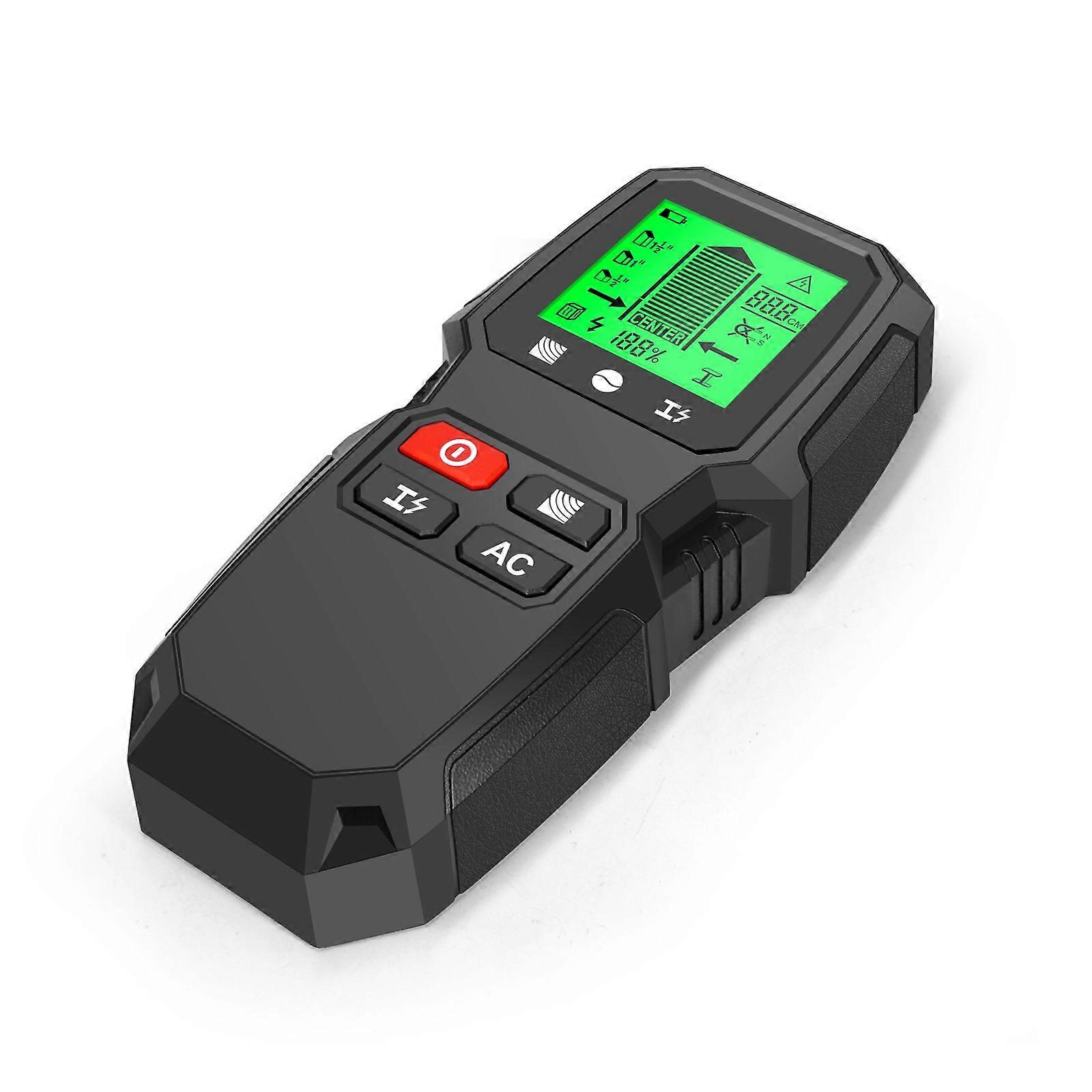 Stud Finder Wall Scanner 5 in 1 Electronic Stud Detector with HD LCD Display Used for Detecting Wood Metal Wire with Warning Function MK2348