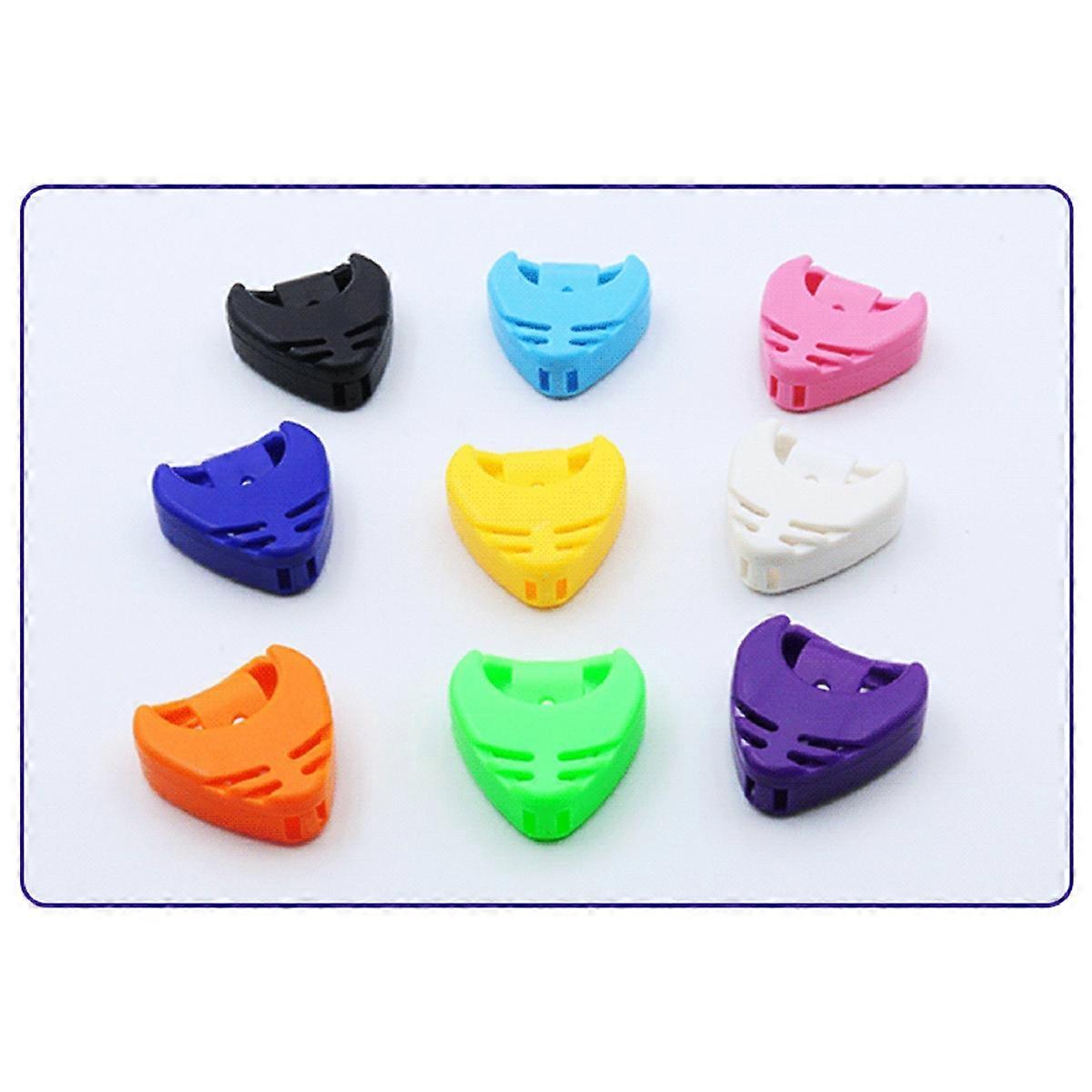 Musical Instrument Pick Box, Guitar Colored Pick Clip, Heart-Shaped Pick Clip, Stickable Pick Clip,