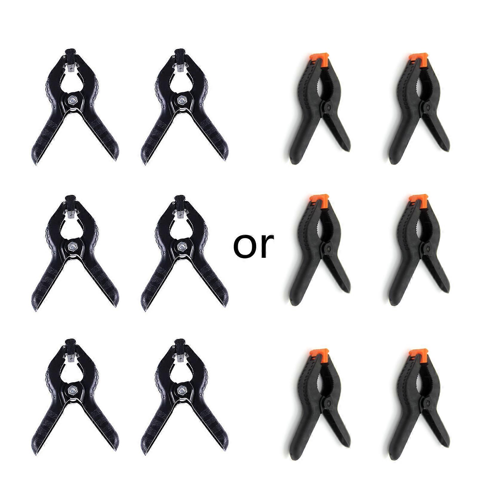 Plastic Muslin Clamps 15x9cm Portable Utility Background Stand Clip Anti-deformed Backdrop Fixing Accessories Heavy Dut