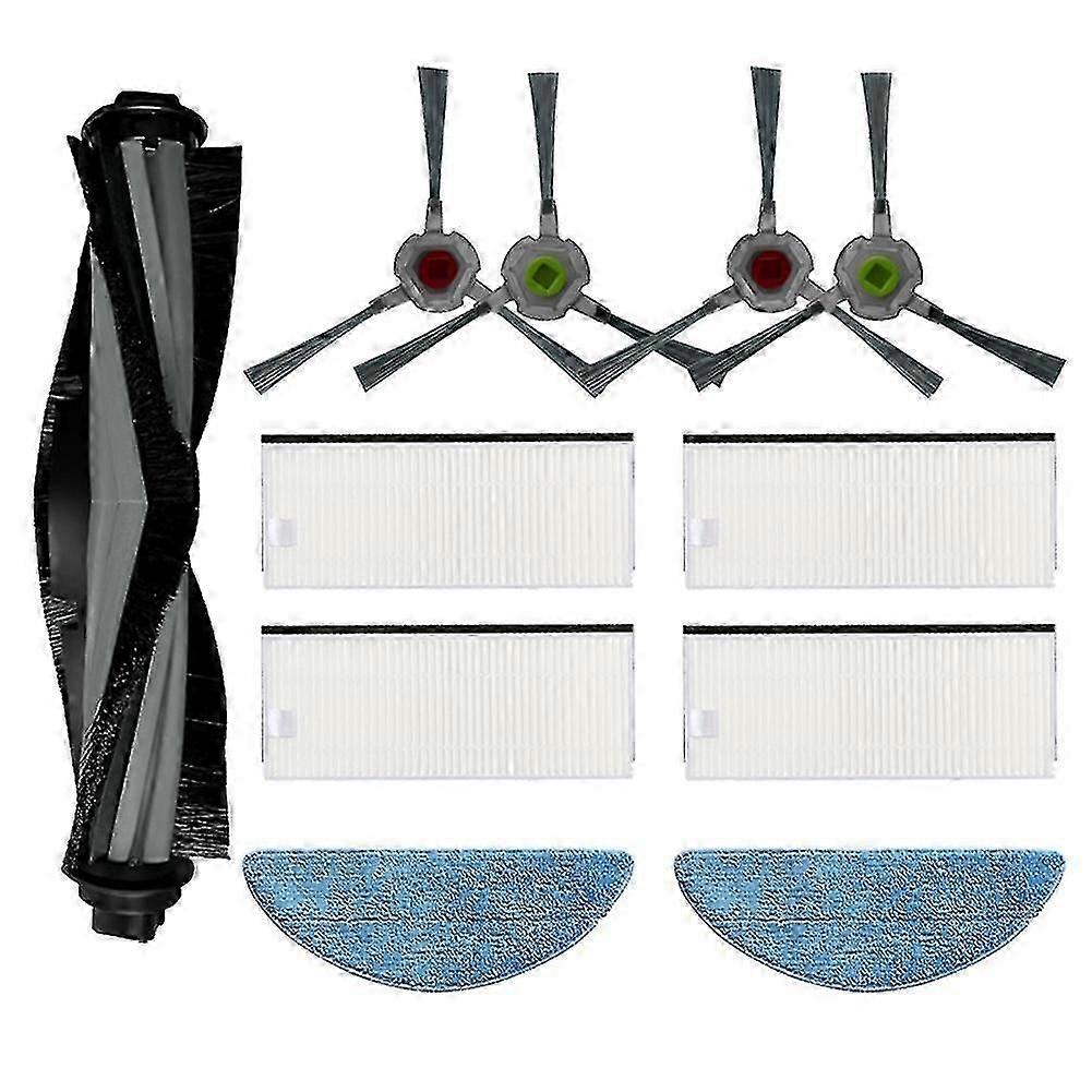 Main Brush,side Brush, Filter Screen Mop Cloth For Yeedi K650 Robot