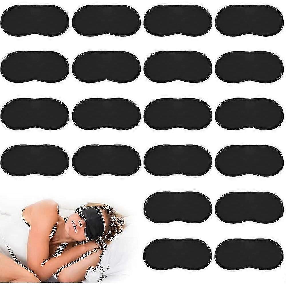 クリスマス30パック目使い捨て睡眠目隠しアイシェードカバーライトブロッキング男性と女性用XJS