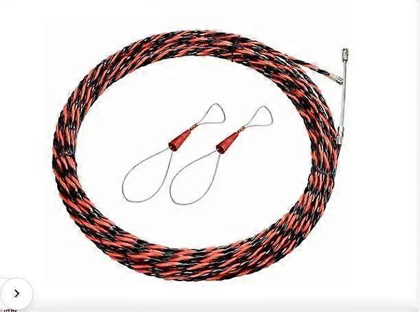 Electrician Needle 20M Electric Wire Puller 6mm Diameter Wire Puller Needle, Retractable Installation for Cable Puller and Extension