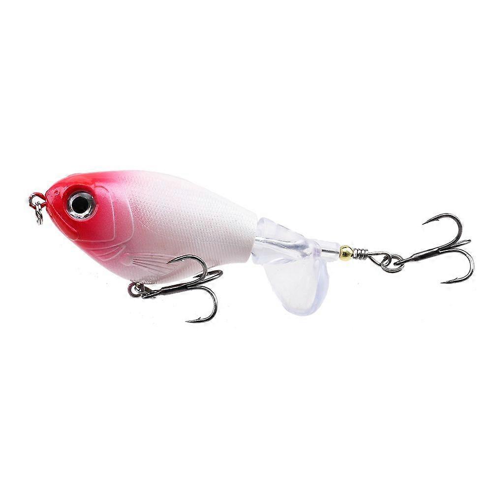1pc Topwater Fishing Lure 11g/16g Whopper Popper Wobbler Artificial Hard Silk Popper With Rotating Flow Fishing Tackle