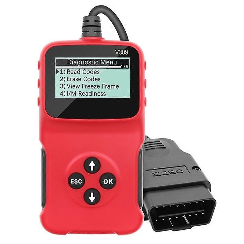 V309 Car Engine Scanner OBD2 ELM327 Vehicle Code Reader Diagnostic Analyzer Support Multiple
