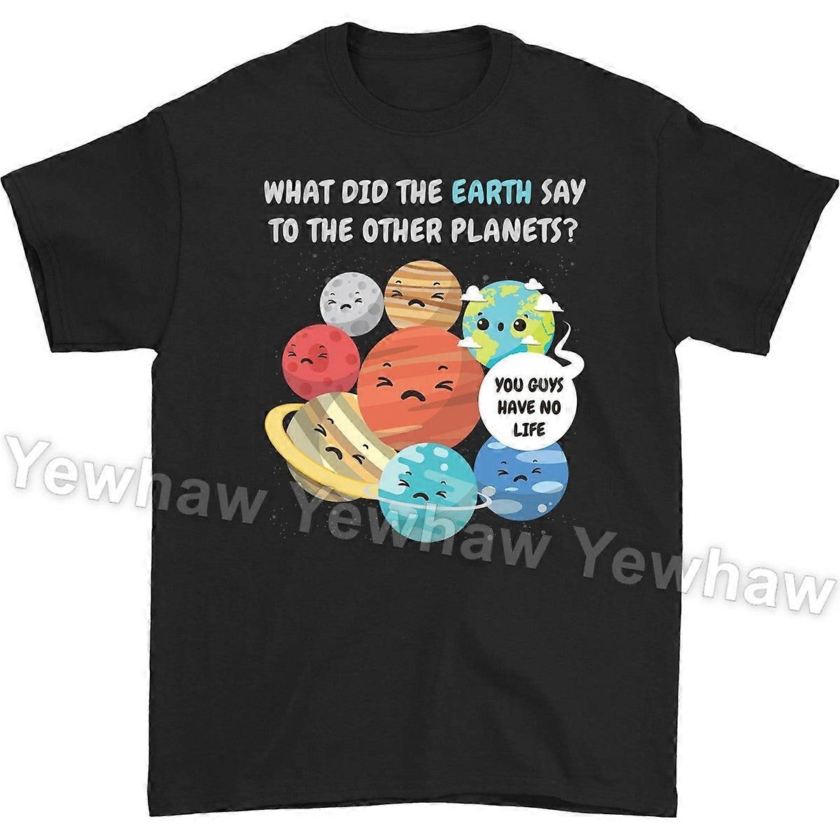 Solsystemet Planeter T-skjorte, Space Geeks Gave, Space Shirt
