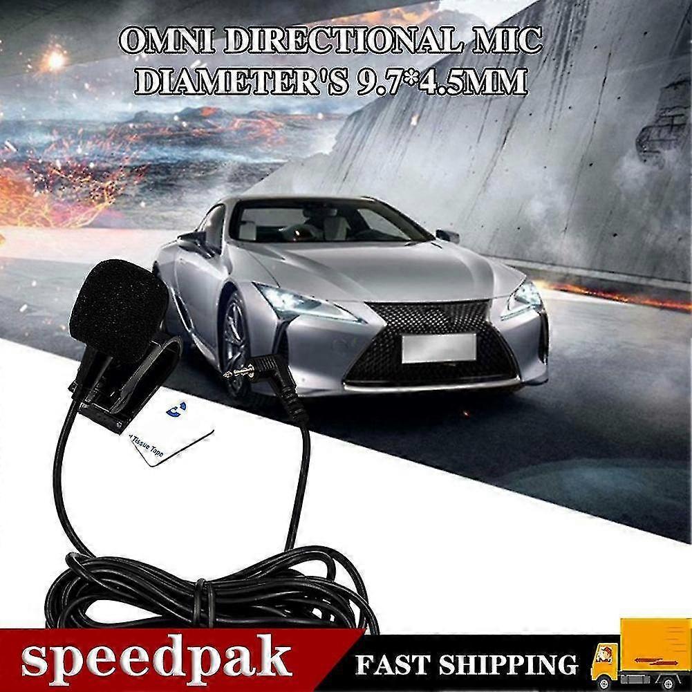 2.5mm Car Microphone Noise Cancelling for Bluetooth GPS DVD Systems