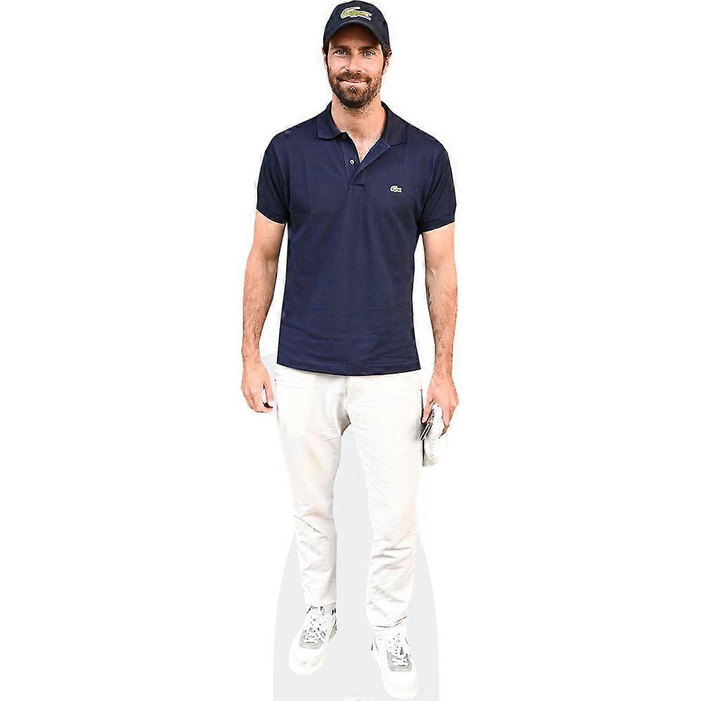 Tom Leeb (T-Shirt) Cardboard Cutout (lifesize OR mini size). Standee. Stand Up.