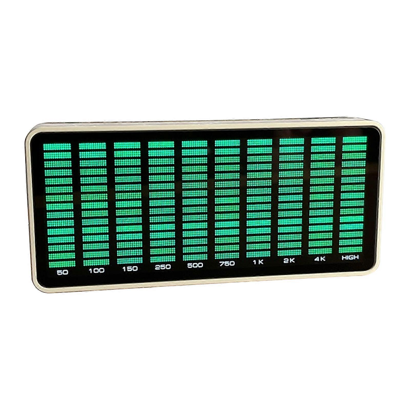 AK1016 Müzik Ölçer Seviyesi LED Müzik Spektrumu LED Seviye Göstergesi Pikap Ritim Işık Amplifikatörleri Ev için VU Metre
