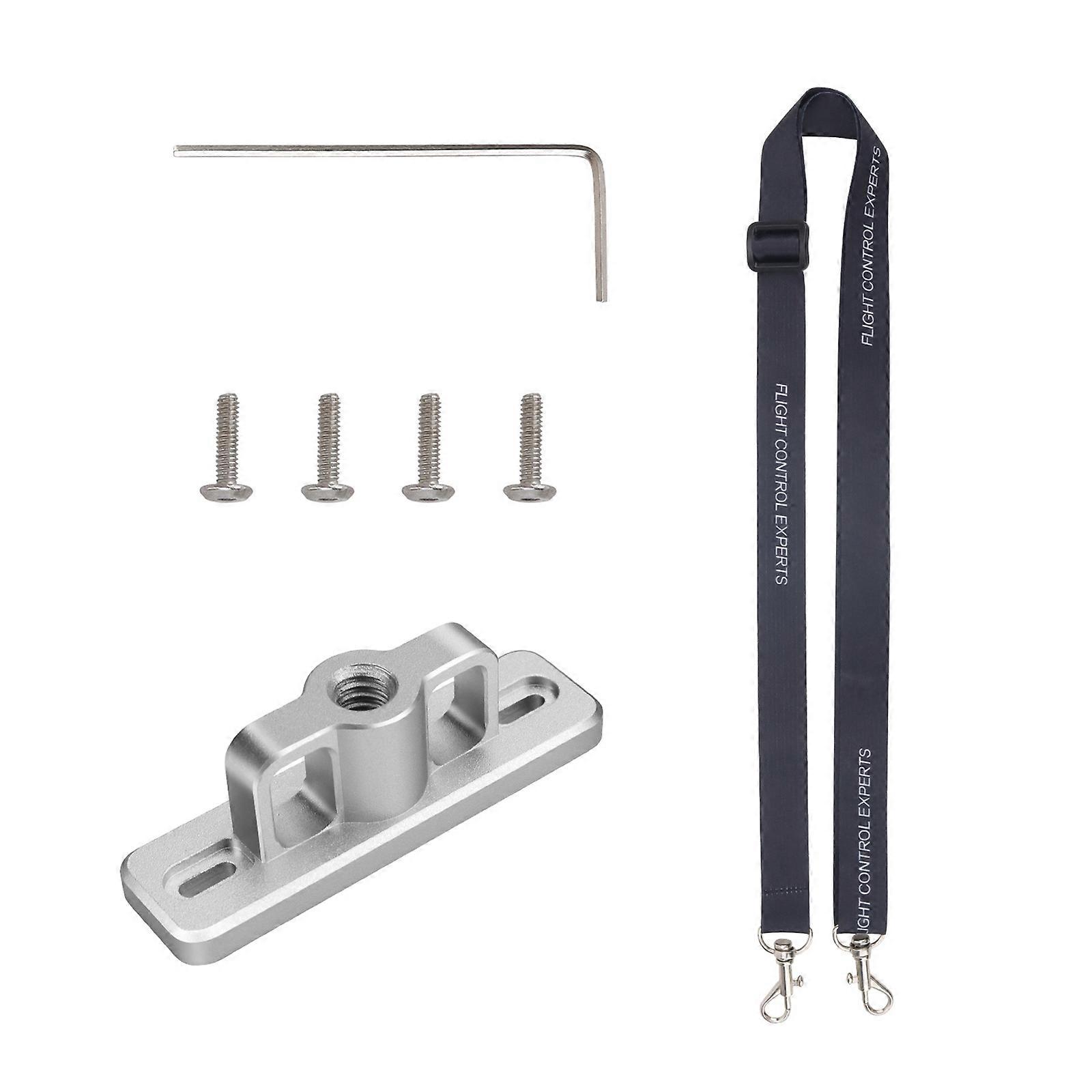 Aluminum Base Adapters Expansion Seats Hook Lanyards Support Stand for Drones Remote Control Drones Accessory