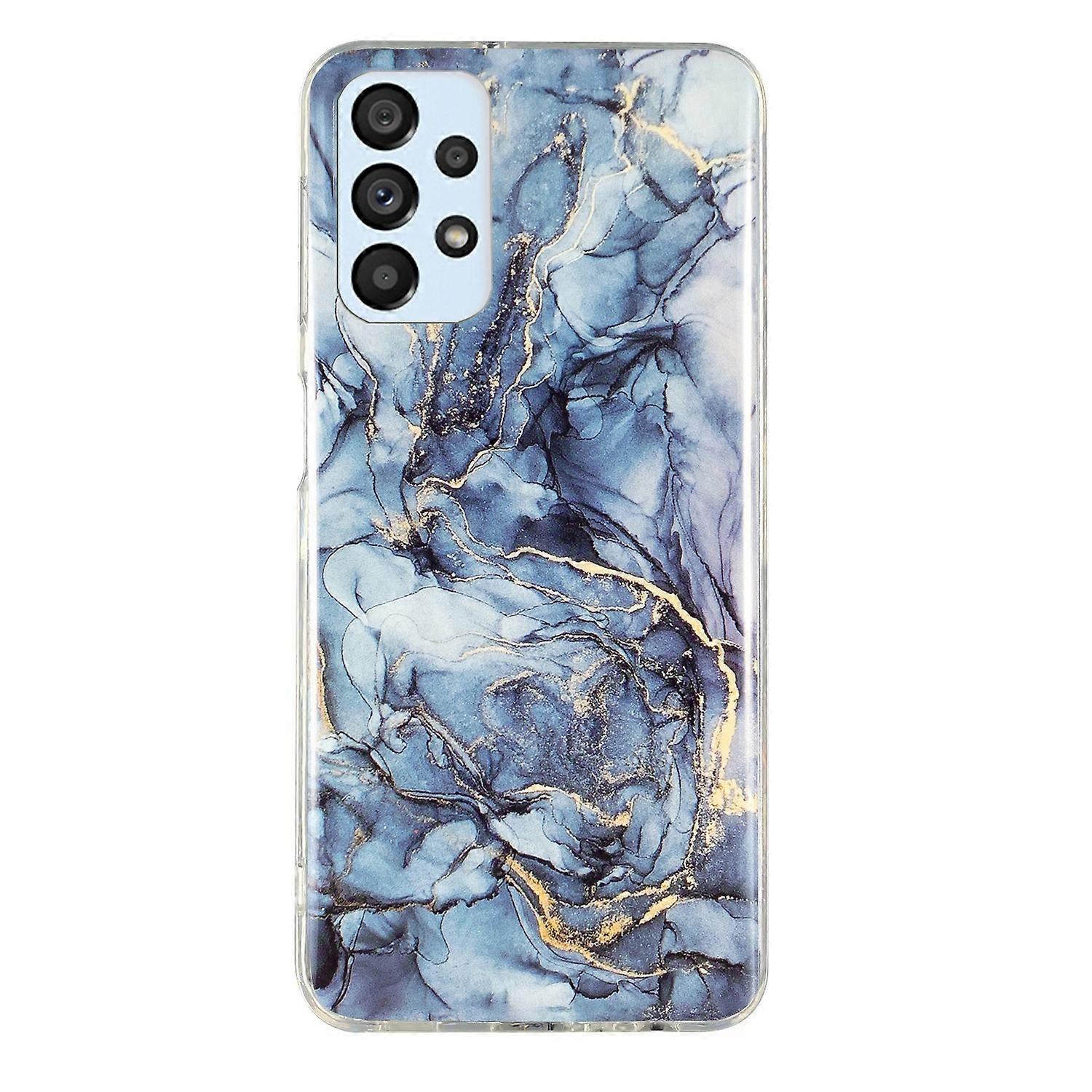For Samsung Galaxy A33 5G IMD Marble Pattern TPU Phone Case