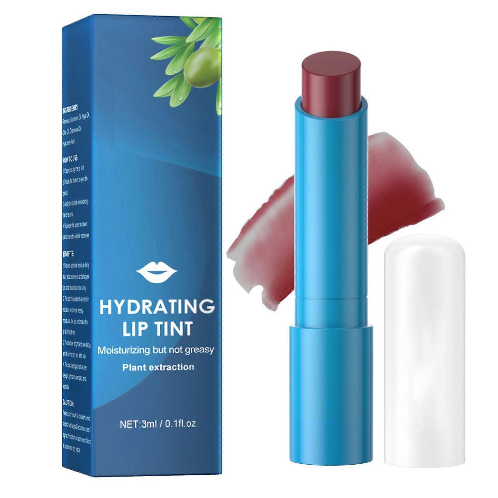 Lucidalabbra ad alta umidità per un nutrimento profondo, rossetto leggero e texture non grassa rosso bacca