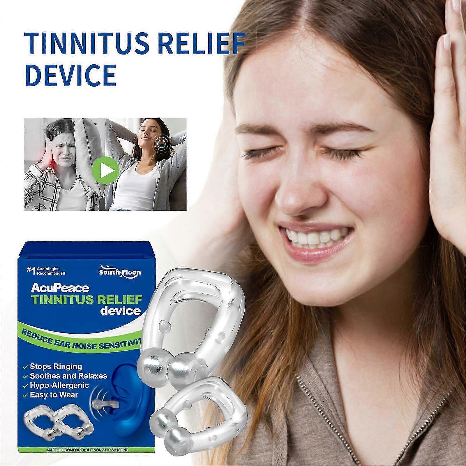 Acupeace Tinnitus Relief Device, Acupeace Anti Tinnitus Relief Ear Clip, Device for Stop Ear Ringing, Tinnitus Relief for Ringing Ears