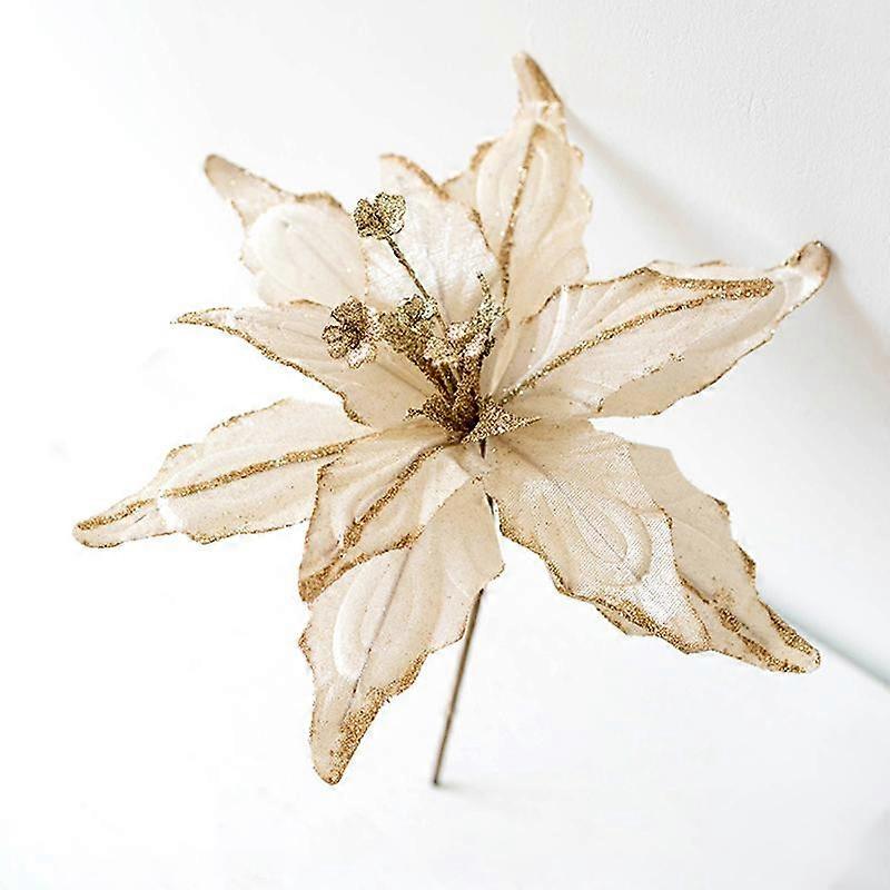 1PC Beautiful Realistic Glitter Long-lasting Decorative Simulation Flower Shimmering Powder