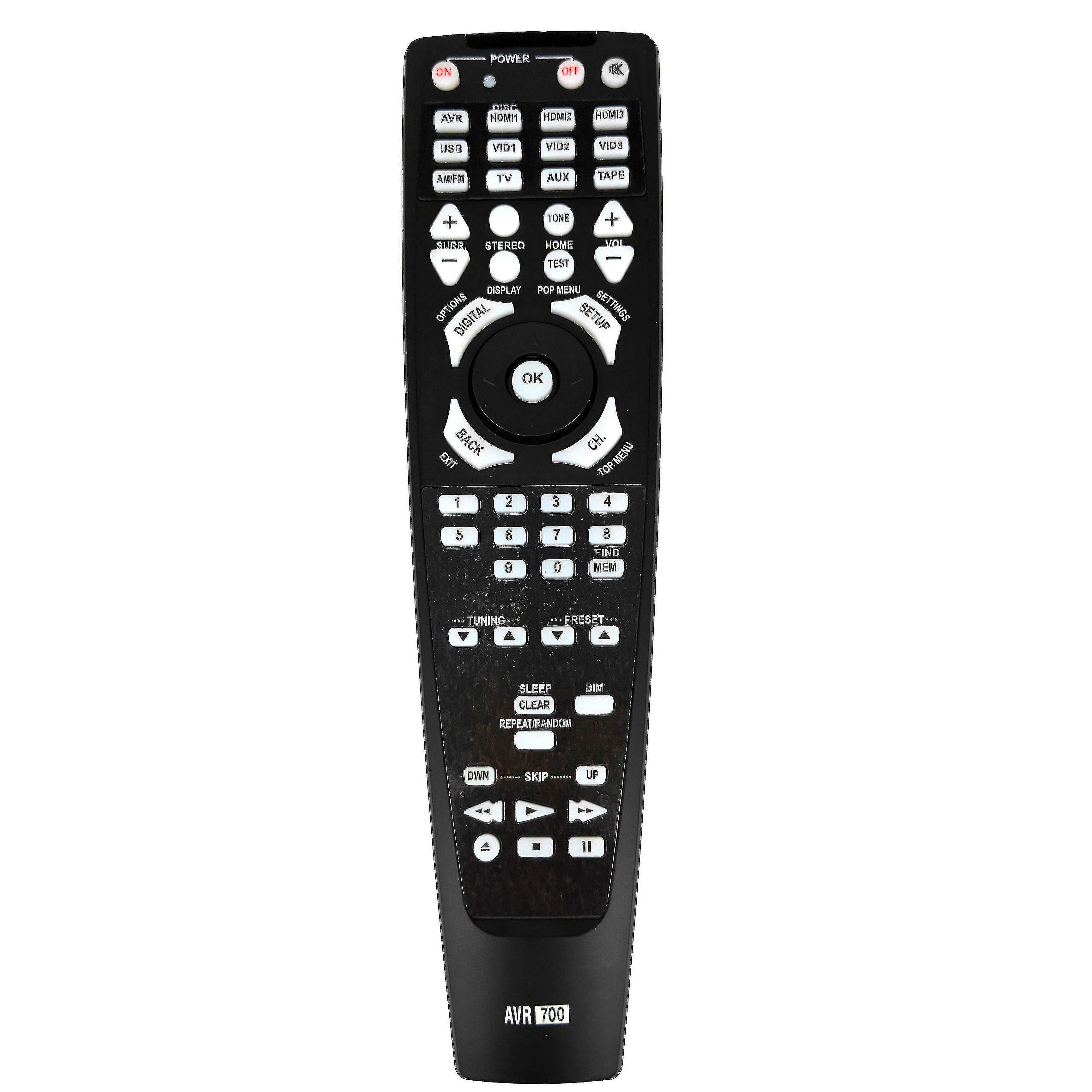 Philipa Avr-700 Télécommande compatible Harman/kardon Avr700 Récepteur Audio Haute qualité