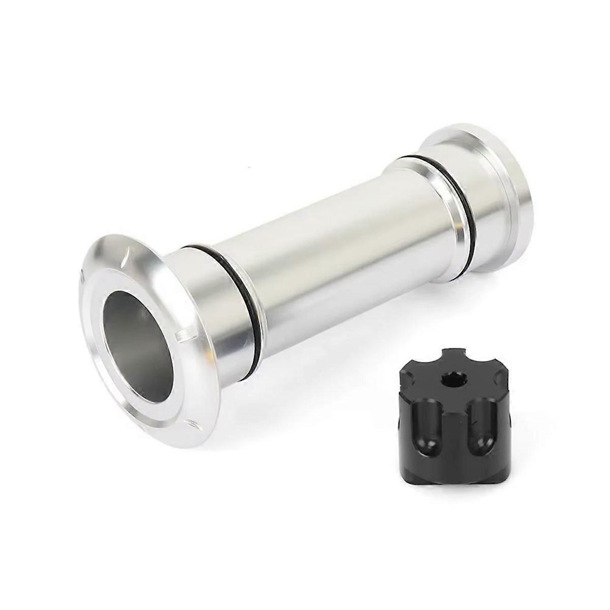 Motorcycle Wheel Hubs Rear Set Hubcap Kit for BMW Silver