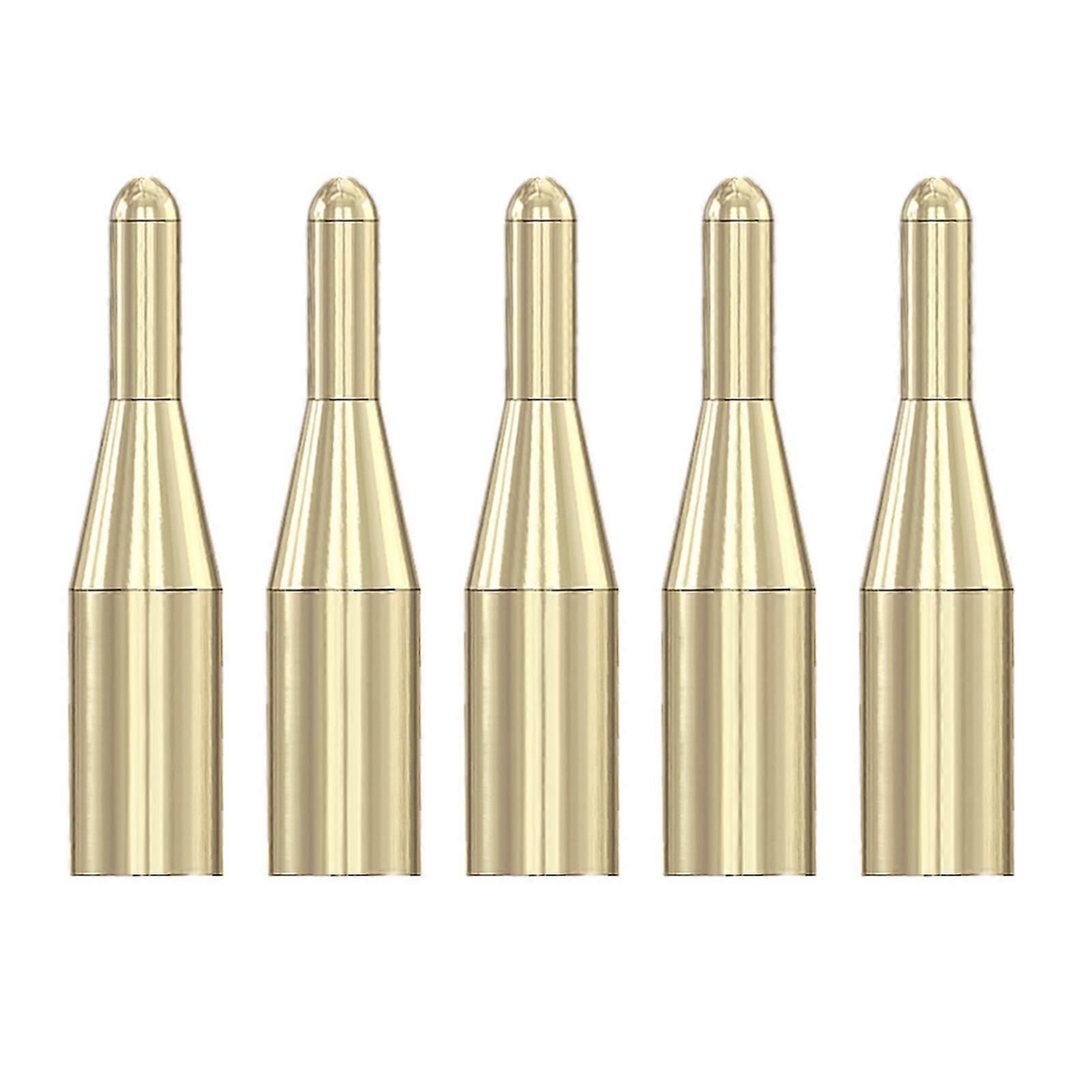 5 Pieces Dart O-Ring Applicator Tool Accessory Brass O-Ring Applicator Thread Dart Points Length 2.5cm Copper