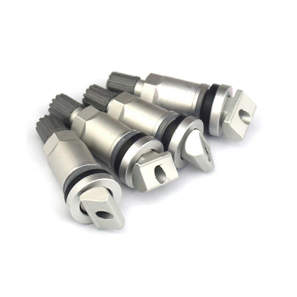 Bil Lastbil Motorcykel Däck Clamp-IN för Ventil Stamsats TPMS 4x Reparation Stam