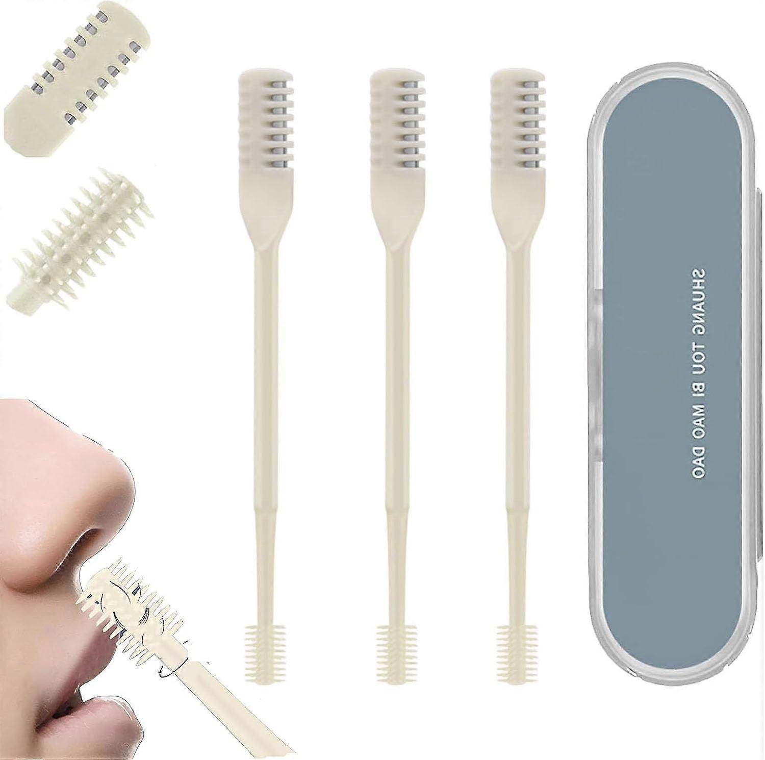 3 Pcs Multifunction Nose Hair Trimmer for Men