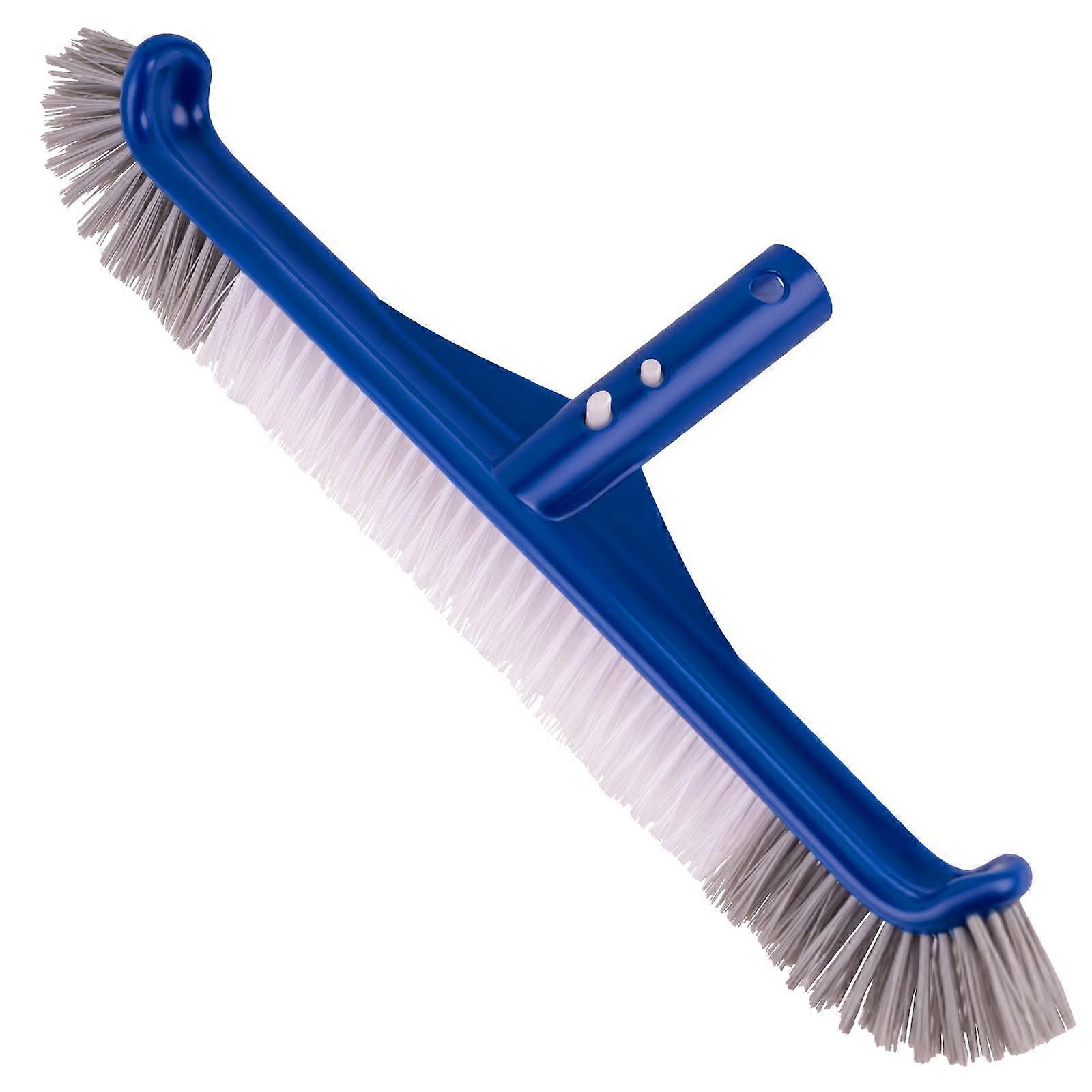 Pool brush, 17.5 '' pool brush heading pools and above ground pools, durable pool rubbing brush