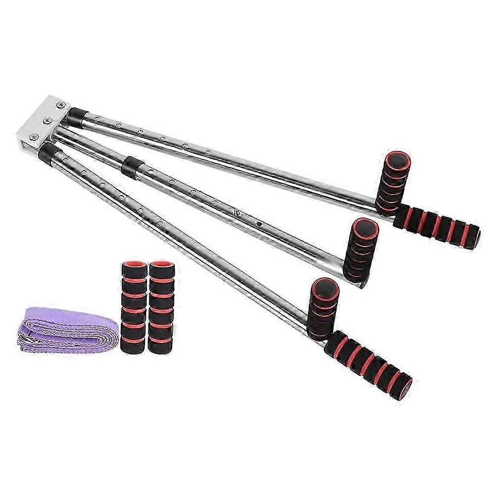 レッグストレッチャー3バーレッグスプリットストレッチマシンバレエヨガダンス武道ホームジムエクササイズ