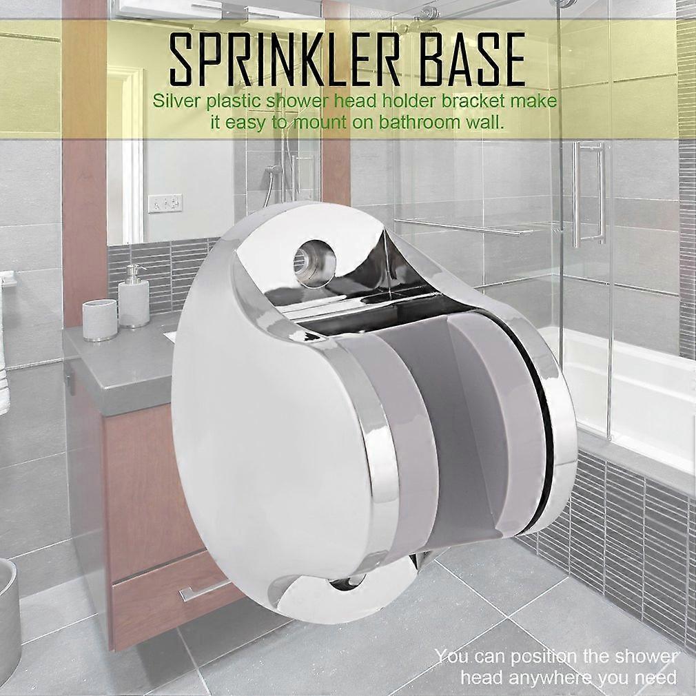 Handheld Shower Spray Head Holder Bracket Bathroom Wall Mount Adjustable