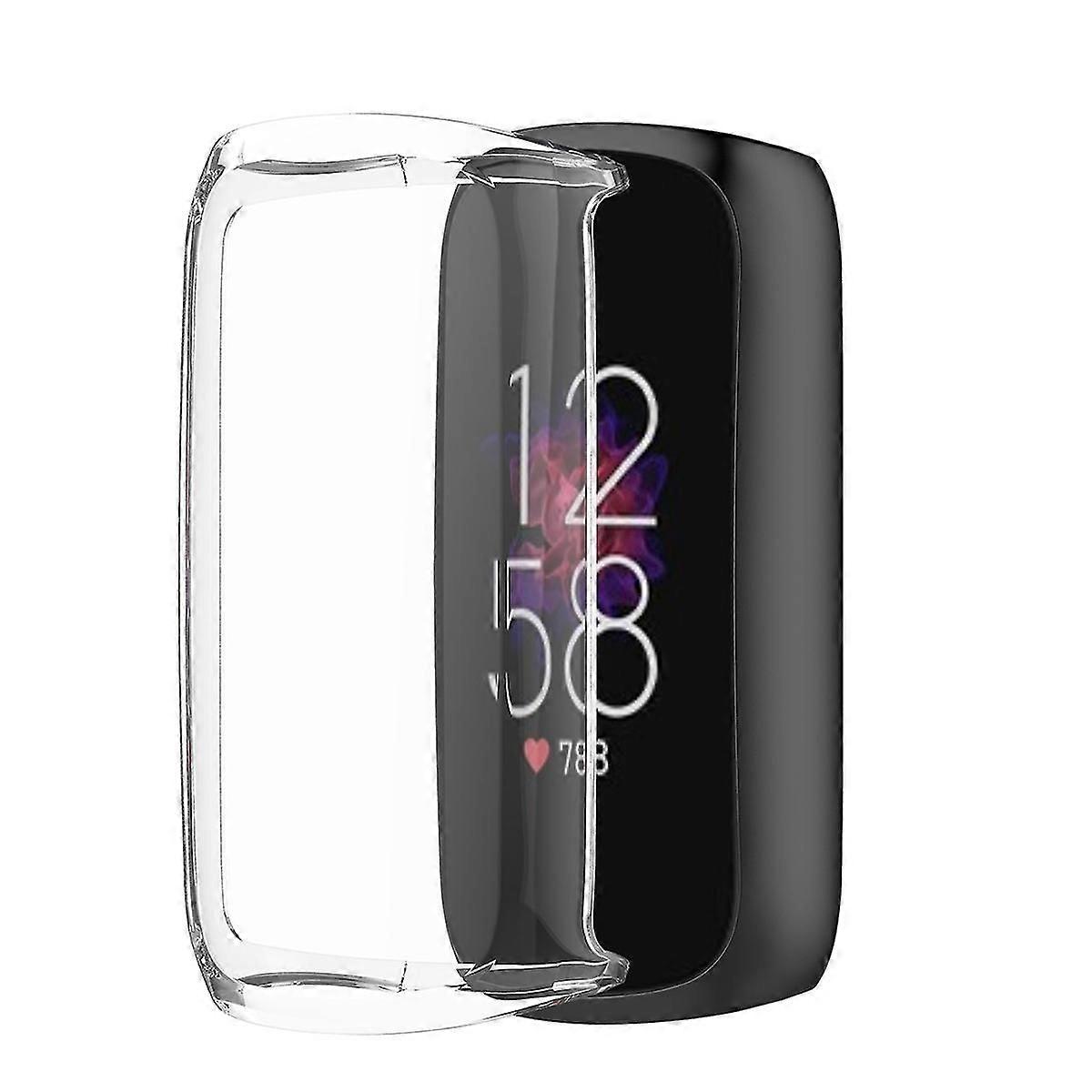 Electroplate Tpu Watch Frame Case Protector For Fitbit Luxe