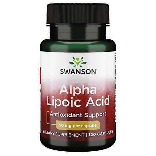 سوانسون فيتامينات حمض ألفا ليبويك ، 300 مجم ، 120 كبسولة