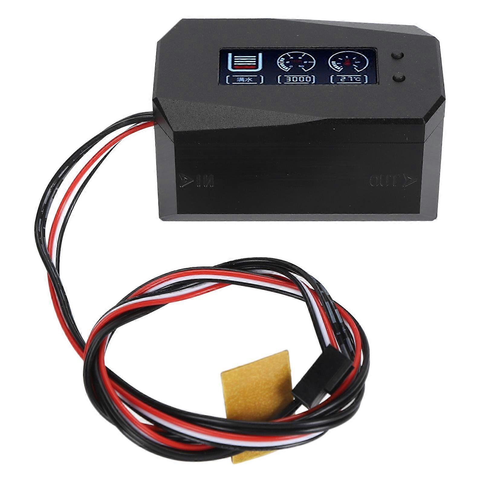 PC Thermometer Professional High Accuracy Alarm Function Water Cooling System Meter for Computer Laptop