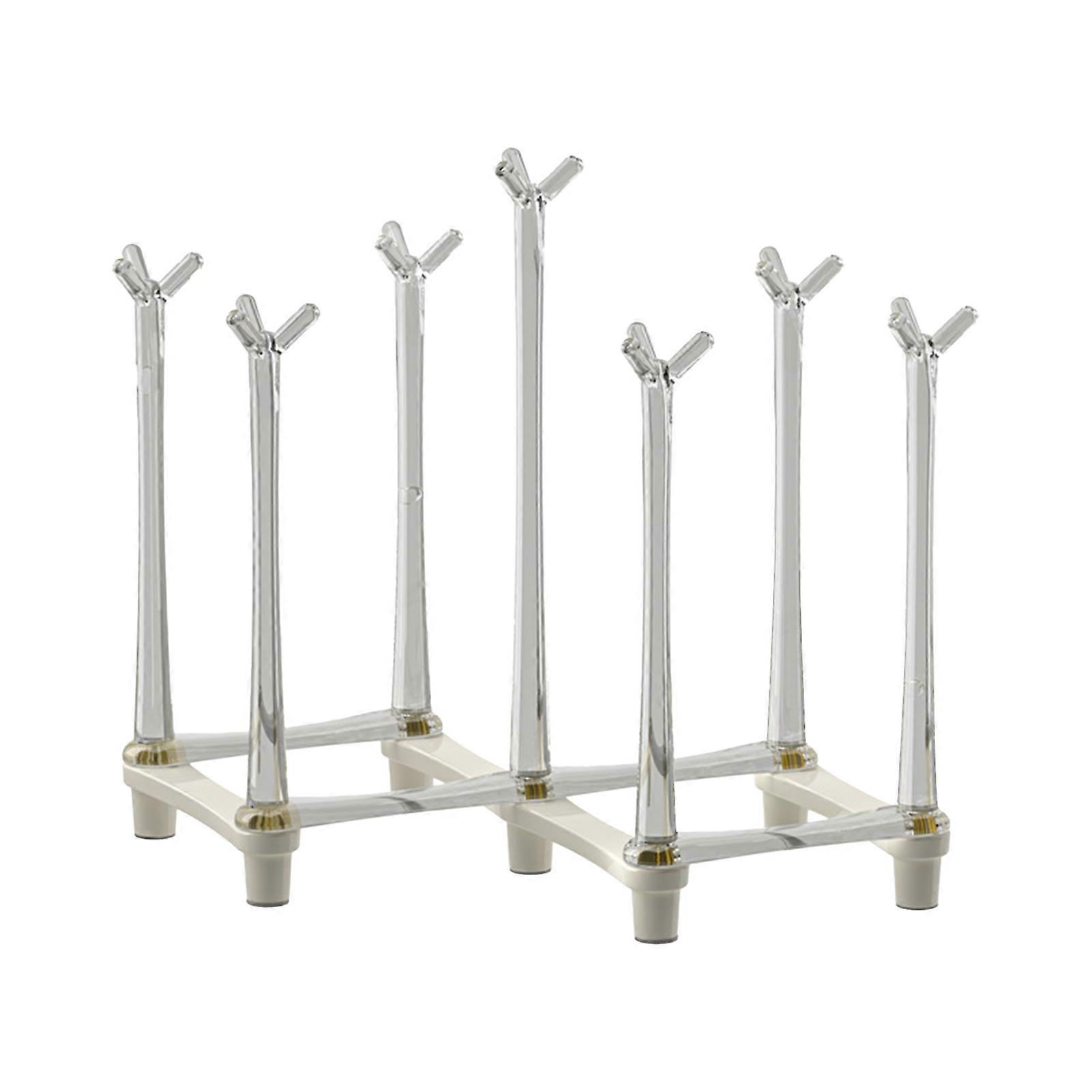 Retractable Cup Drying Rack Reusable Bottle Drying Rack with Non-Slip Bottom