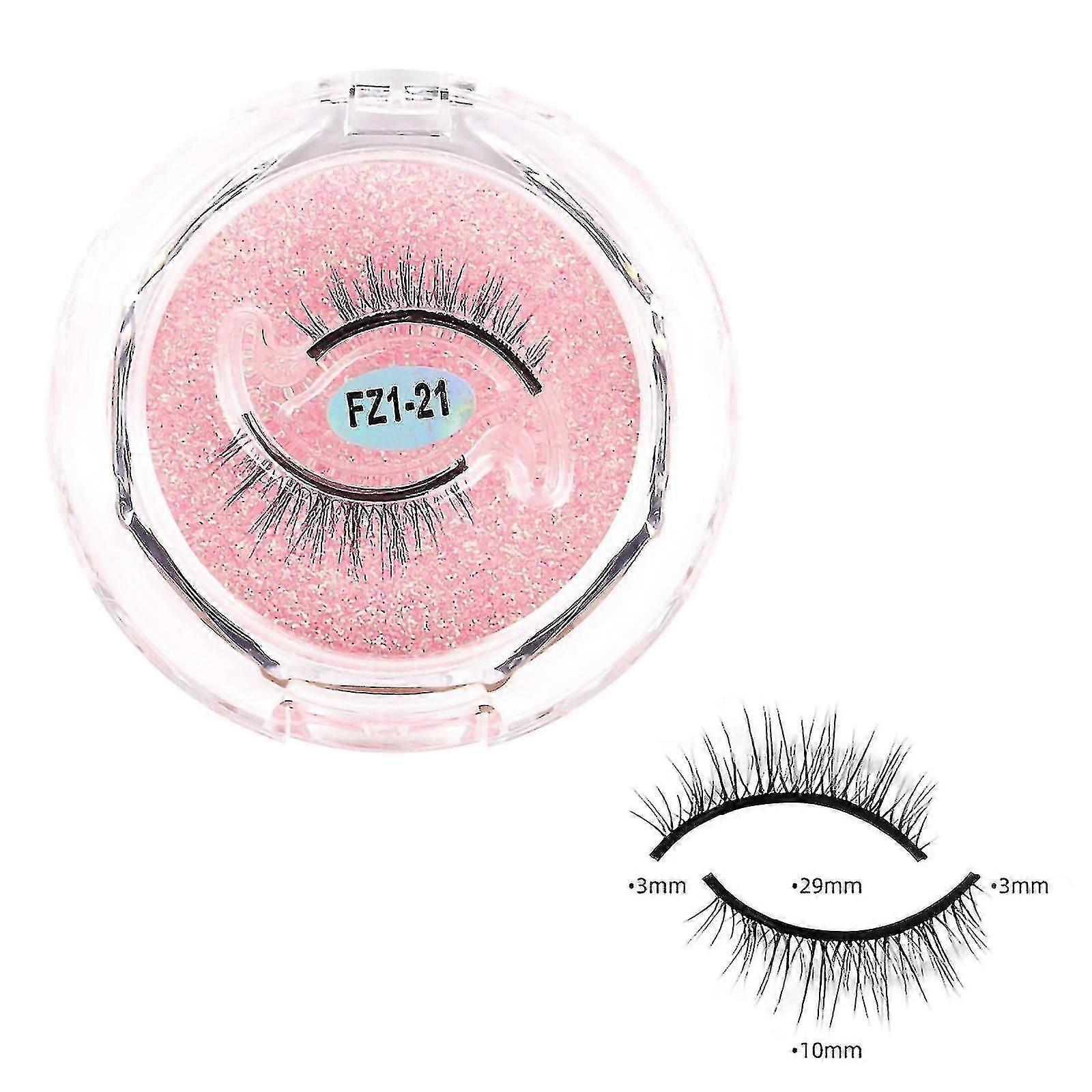Reusable Self Adhesive Eyelashes Without Glue Natural False Eyelashes