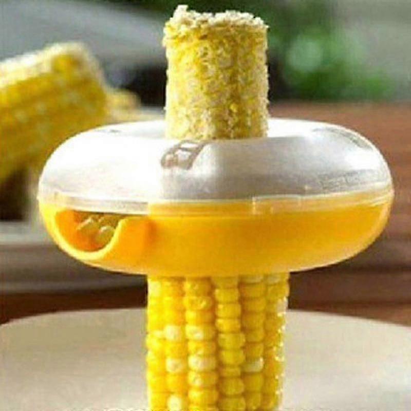 Corn Threshing Stripping Round Corn Stripper Thresher Home Kitchen Utensil Tool