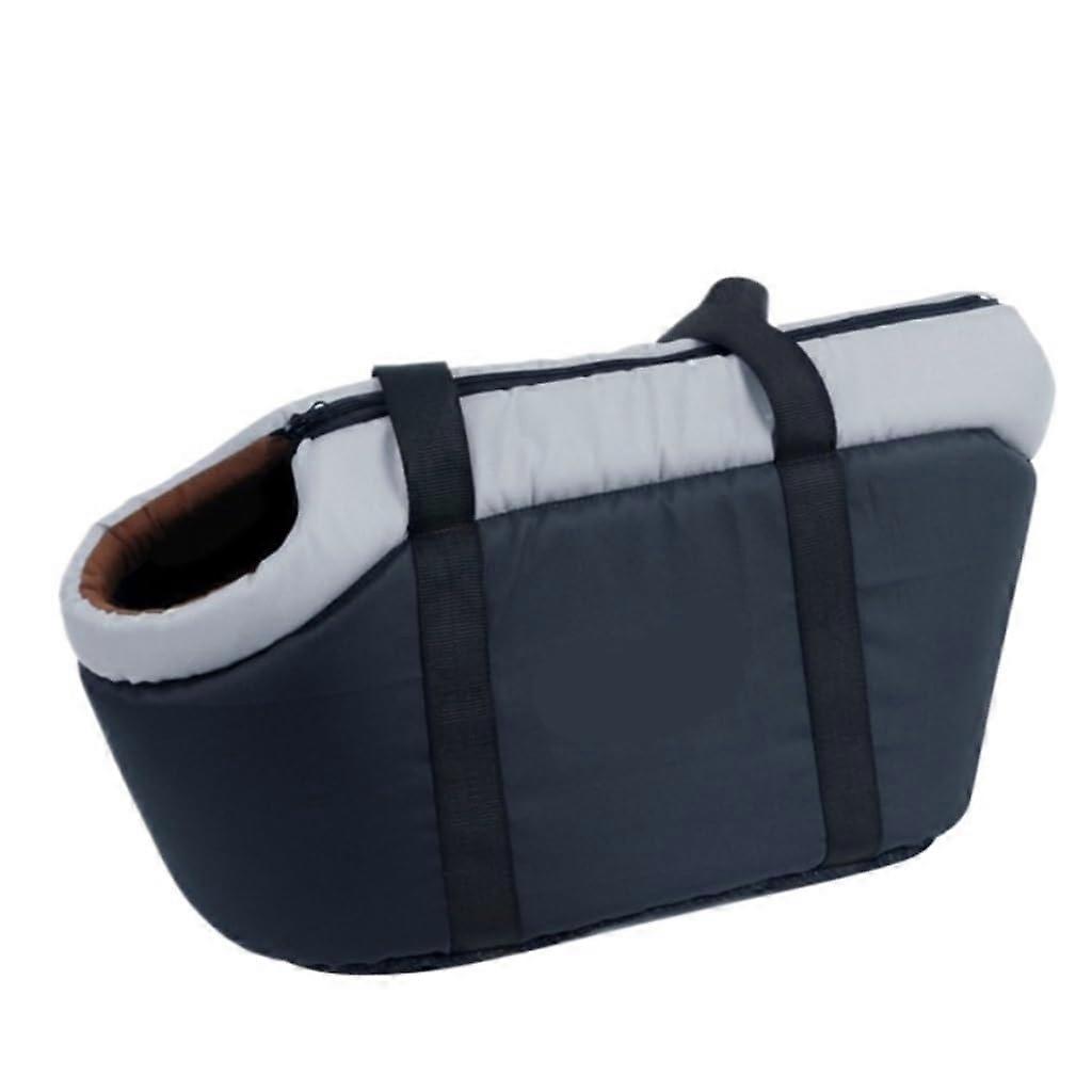 Katzentasche Versatile And Practical Breathable Single-Color Crossbody Cat Bag For Outings Pet Travel Accessory Black