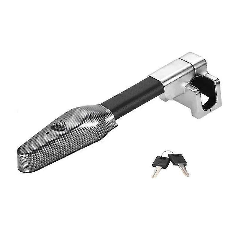Car Steering Wheel Lock Universal Security Car Anti Theft Alarm Lock Retractable Anti Theft Protection T-Locks