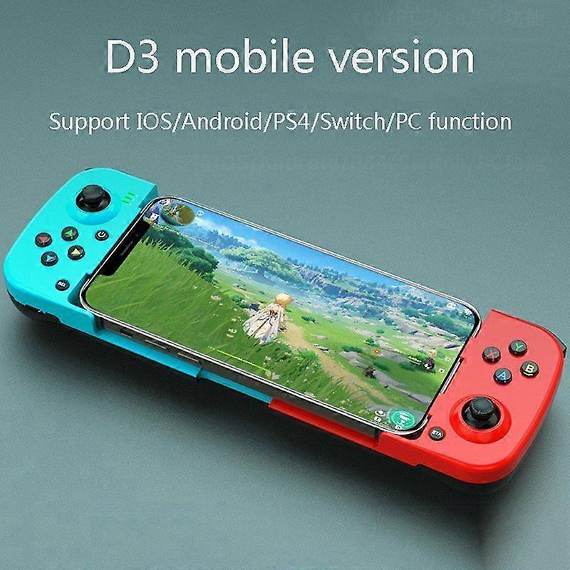 وحدة تحكم ألعاب لاسلكية متوافقة مع بلوتوث عصا تحكم تلسكوبية Gamepad