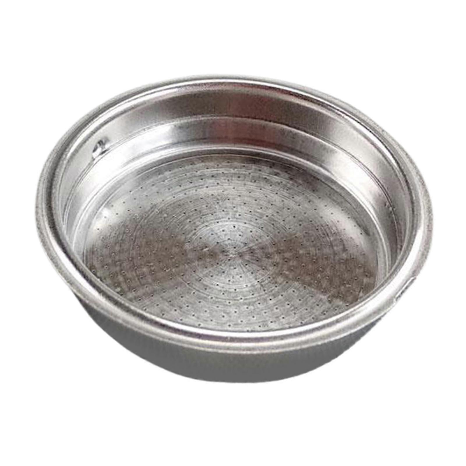 51mm Stainless Steel Reusable Coffee Filter Basket - BPA-Free Washable for Espresso Machines & Portafilters