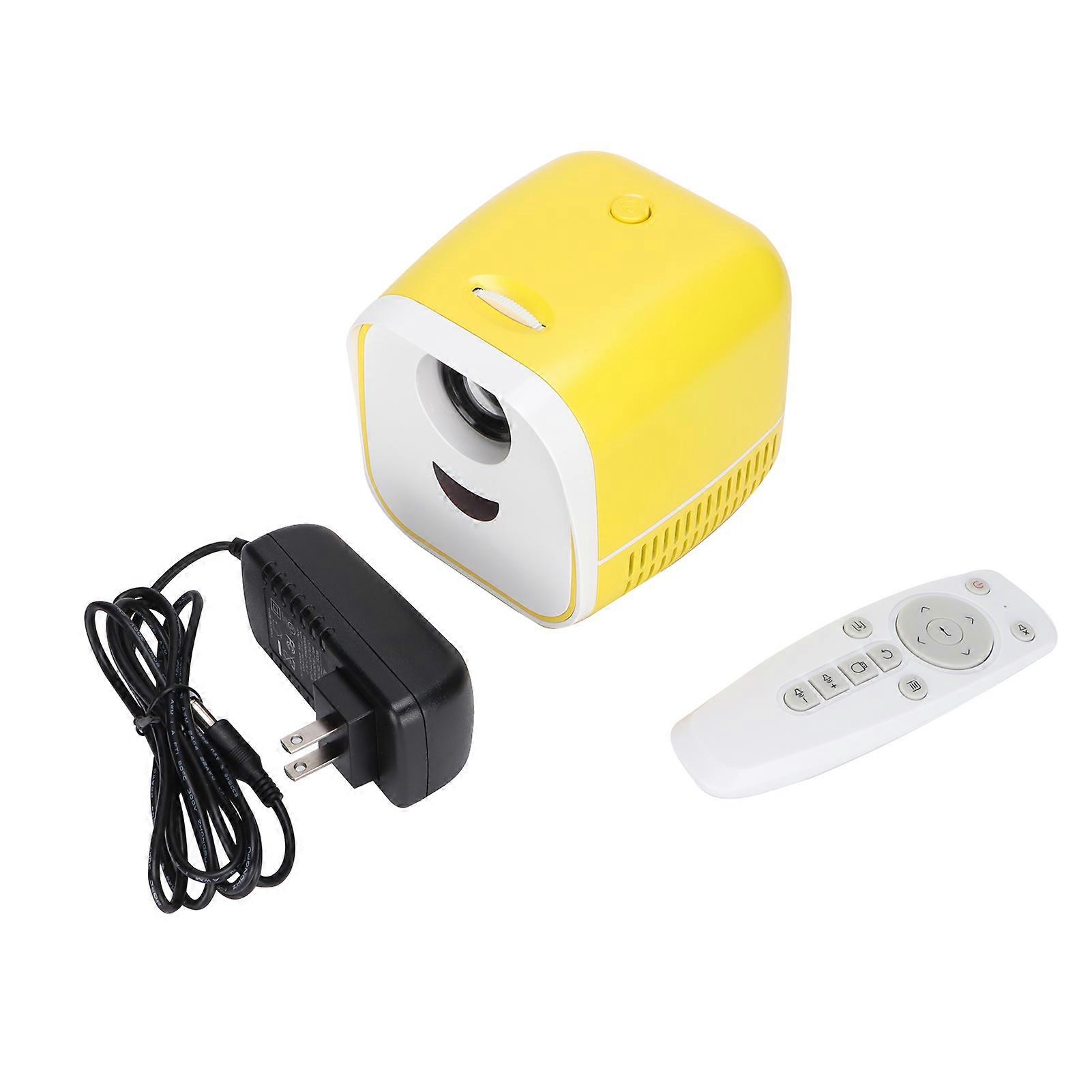 Mini Portable Projector LED Digital High Definition Projector Support Memory Card/3.5mm Audio Cable