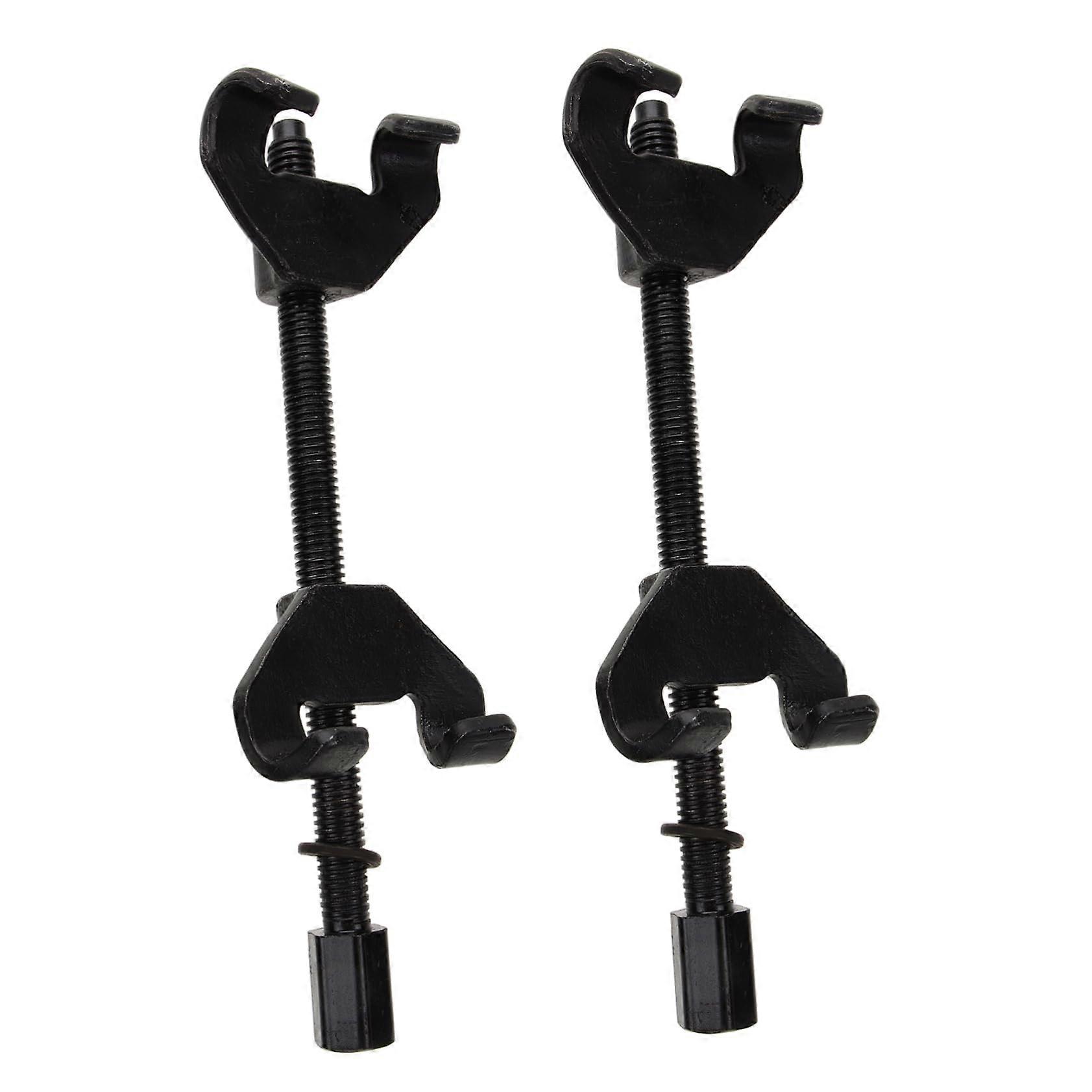 Strut Spring Compressor Tool Set 2 Pieces Heavy-Duty Spring Removal Kit for Automotive Use High Strength Durable Design