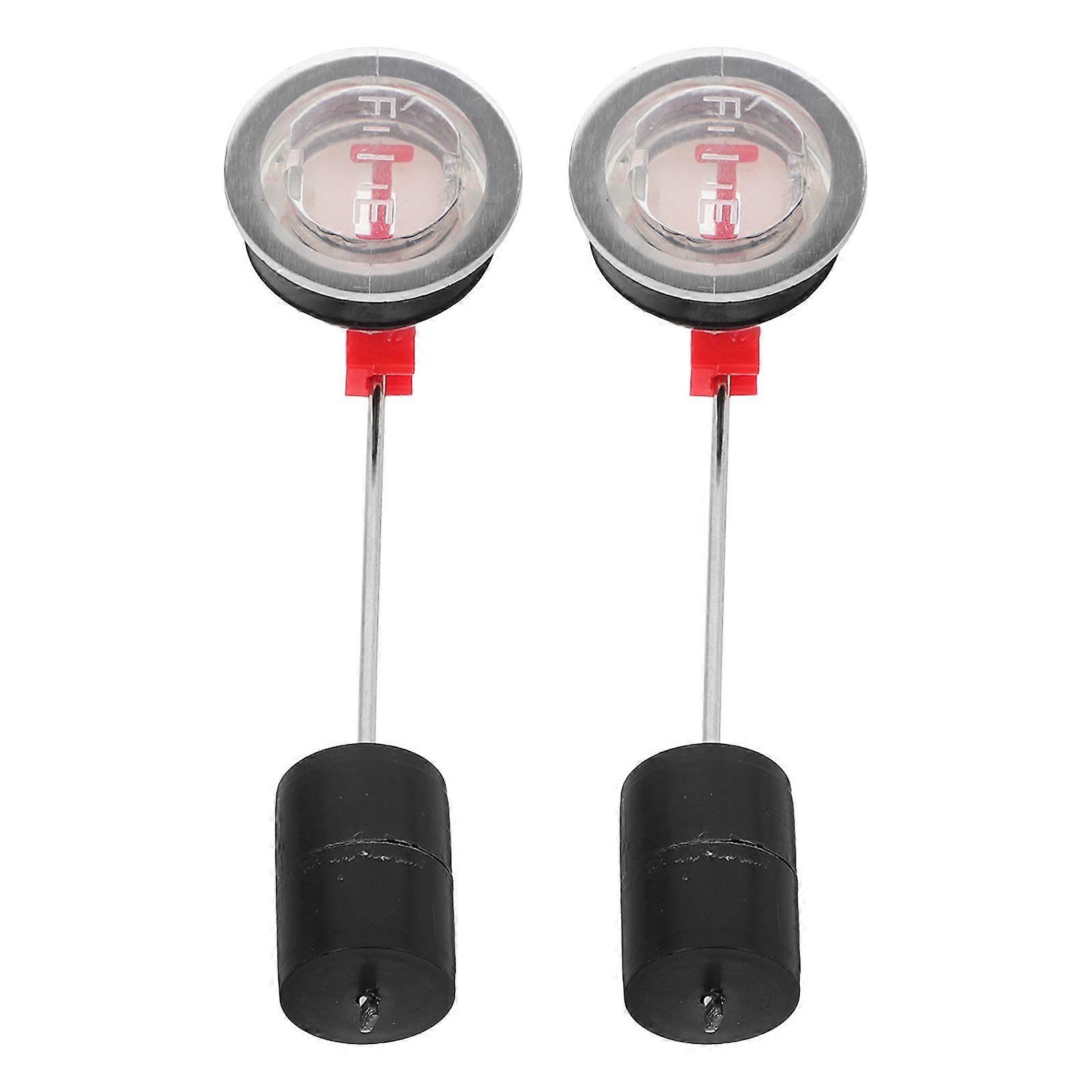 2pcs Fuel Gauge Meter Replacement for Generators Automotive Level Indicator for Generator Tank Accessory for Accurate Fuel Monitoring