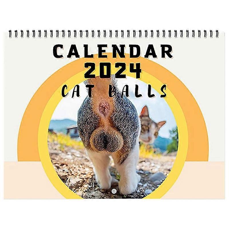 2024 Wall Calendar Room Bedroom Background Decoration New Year Gift