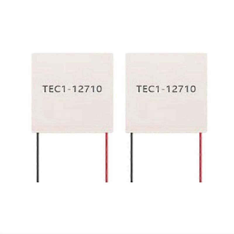 2 Stück Elemente Peltier TEC1-12710 Thermoelektrisches Peltier-Modul 12710 TEC 12V 10A DIY-Kühler Peltier